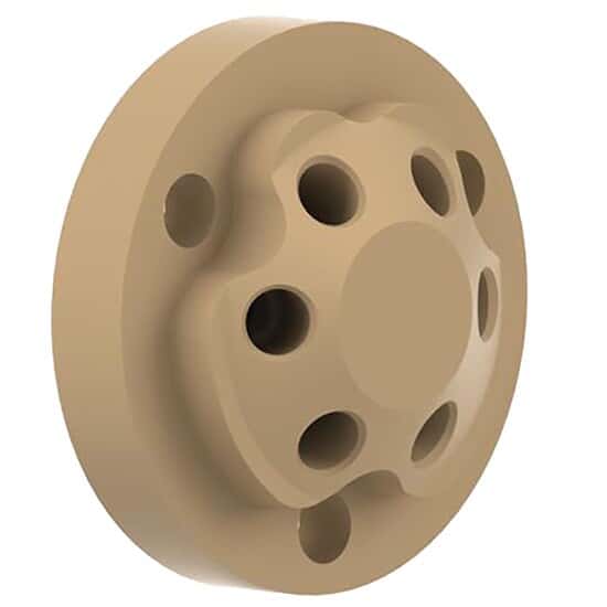 Ceramic Stator Face Assembly (N9306047) for PerkinElmer Rheodyne 7725, Rheodyne 9725